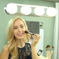 Portable LED Vanity Mirror Lights Hollywood Style, Jresboen [Updated] USB + Battery Powered Makeup Mirror Lights Kit for Makeup Dressing Table with 4 Super Bright Led Bulbs & 3 Strong Suction Cups. 