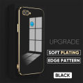 For OPPO A12 A7 A5S A12S Soft Original Square Edge Pattern Casing Plated Phone Shell Luxury Plating Soft Phone Case. 