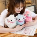 20CM Cartoon Goat Plush Toy Kawaii Stuffed Animal Lamb Sheep Plush Doll Soft Baby Accompany Dolls Girls Birthday Gift. 