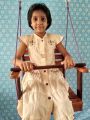 wooden baby swing for indoor or Outdoor use. 
