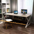 Office Table, Study Table, Computer Table, Laptop Table, Writing Table and Gaming Table with Modern K-Shape Design and Metal Powder Coating. 