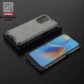 O-Lonnie for Oppo F19 | A95 Back Cover Honeycomb Transparent Back Anti fingerprint Phone Case. 