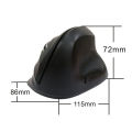 Wireless Vertical Mouse Ergonomic Computer Gaming Mause 800/1200/1600 DPI Wrist Rest Protection Optical Mice for computer laptop. 