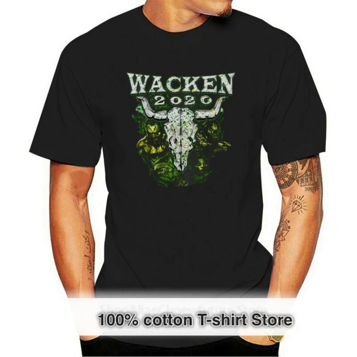 2021 Wacken Judas Priest Wacken Music Festival 2021 Black Unisex T Shirt High Quality Tee Shirt