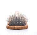 Wooden Hair Brush With Metal Bristles (Large Size) | Bamboo Wooden Hair Combs | Natural Wooden Bamboo Brush | Wooden Brush and Comb | Wood Combs For  Hair Fall | Hairbrush for Women Men Kids | Lakri Ka Kanga Kangi | Wood Comb For Curly Hair | Hair Brush S. 