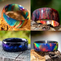 Finger Circlet Anti-deformed Dreamlike Night Sky Women Circlet. 
