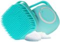 Pet Grooming Brush Bath Brush with Shampoo Container for Dog Cat Bathing Grooming Pet Scrubber Soft Rubber Silicone Massage Brushes Comb Bathing Tool. 
