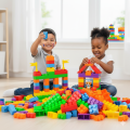 45+ - 290+ options Pieces Building blocks for kids - baby blocks - baby accessories toys - toys kid - non toxic blocks for kids - big pack block -stacking blocks for kids - building blocks for kids - big toys for children kids - educational learning toys-. 
