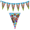 COCOMELON THEME FLAGS BANNER - PACK OF 10 FLAGS BANNER - COCOMELON BUNTINGS. 