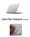 Universal Laptop Back Skin Carbon Fiber Texture. 