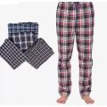 Pack Of 3 - Multicolor Cotton Check Trousers For Men. 
