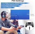 SOULBYTES S12 PS4 PS5 PC XBOX ONE SWITCH WITH MICROPHONE DYNAMIC RGB LED EFFECT 3.5MM WIRED STEREO BASS OVER EAR MIC GAMING HEADPHONES. 