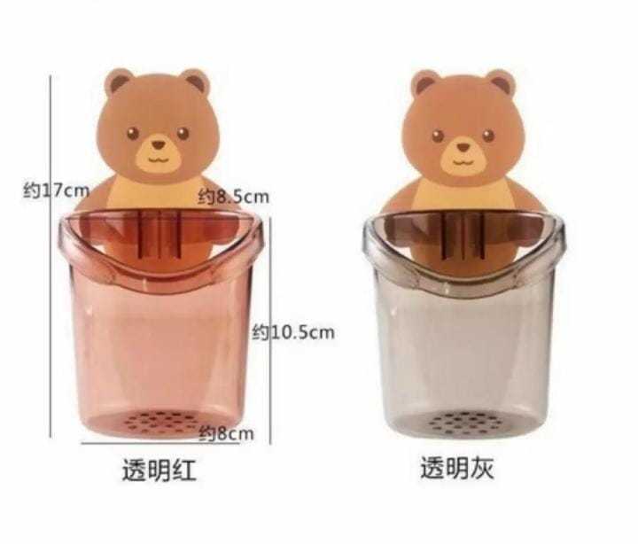 Multipurpose%20Wall%20Mount%20Toothbrush%20Holder%20Cup.%20ABS%20Plastic%20with%20Strong%20Adhesive%20Sticker%20-%20Image%203