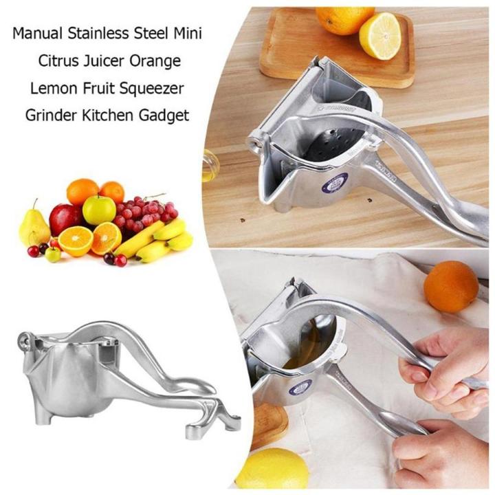 Food Press Manual Juicer Stainless Steel