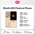 itel Muzik 400 Feature Phone | 2.4″ Bright Big Screen | 3,000mAh Big Battery | 2,000 Contacts Memory | Super 3D Sound Box | Smart Camera | PTA Approved & 12 Month's Official Warranty. 