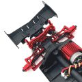 RC Car Upgrade Front & Rear Shell Pillars for SCY 1/18 18101 18102 RC Crawler Car Upgrade Parts Red. 