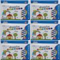 Jumbo Wax Crayon 12 Colors Art # 312 (6 Pcs). 