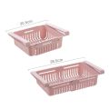 Useful Gadgets Fridge Organizer Slide Under Shelf Drawer Box Rack Holder. 