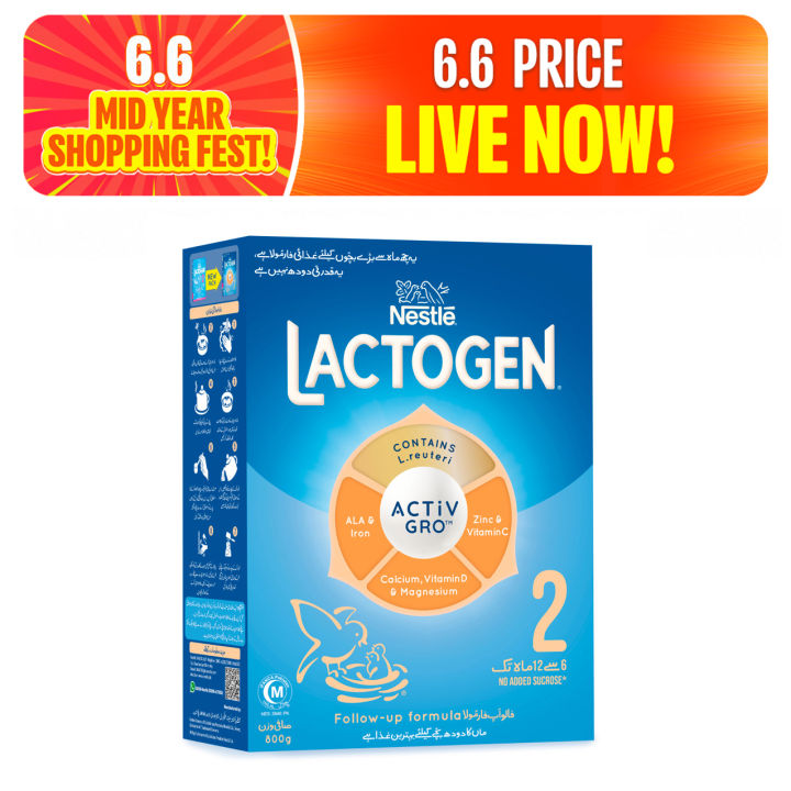 NESTLE LACTOGEN 2 Follow-up Formula Powder 800g