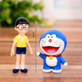 5pcs/set Doraemon Action Figure Nobita Nobi Statue Model Toy Collection Gift. 