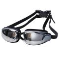 Goggles with Nose Pads Uni Underwater Swimming Glasses. 