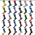 1 Pairs Cotton Funky Socks For Men Women Random Colors Branded Quality. 