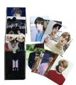 Customize BTS Photo Cards Latest Photocards of Your Choice with high resolution print qulaity bts theme. 