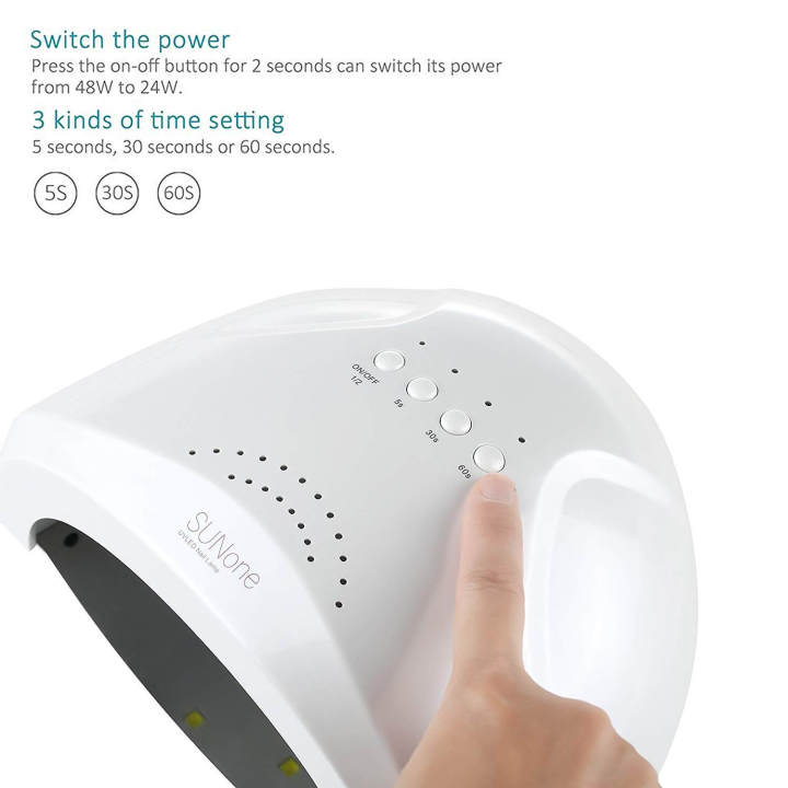 UV%20LED%20Nail%20Lamp,%20SUNUV%20Gel%20Nail%20Light%20for%20Nail%20Polish%2048W%20UV%20Dryer%20with%203%20Timers%20SUNone%20Portable%20Mini%20Quick%20Curing%20Nail%20Gel%20Polish%20Nail%20Dryer%20UV%20Led%20Lamp%20-%20Image%207