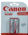 2 PCS  Batteries Canon AA Rechargeable batteries 2500 mAh. 