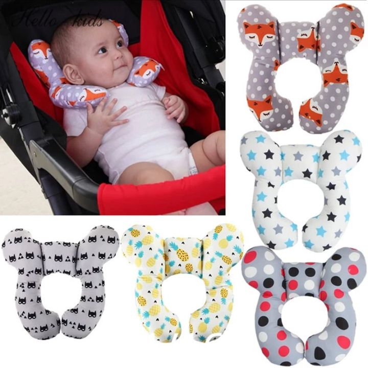 HOT Body Head Support Neck Cushion Toddler Car Seat Pram Pillows Baby Crib Child U Shaped Pillow Travel Car Seats Protective Pad Daraz.pk