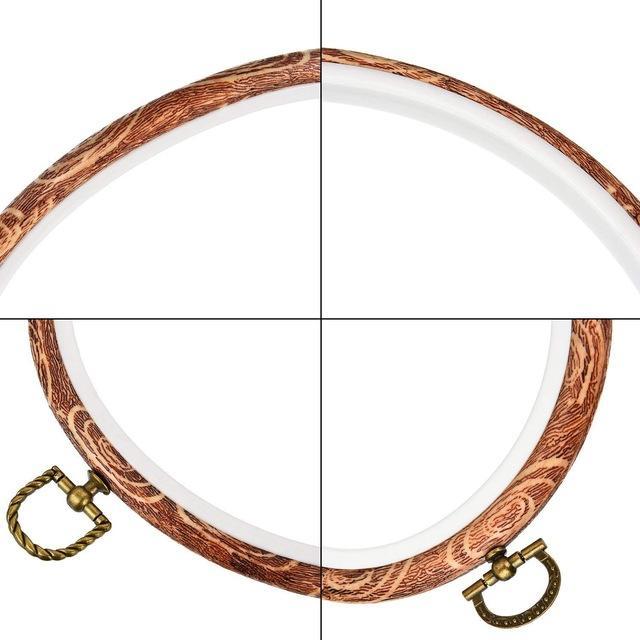 CrossStitch%20&%20Embroidery%20Hoop/Frame%20-%20Wood%20Grain%20&%20Plastic%20-%20Image%206