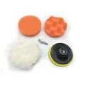 Pad Buffer Car Polisher Gross Polish Polishing Kit Set Drill Drill Adapter. 