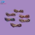 Diamond Bow French Barrettes - Hair Clip. 