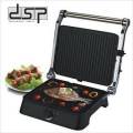 Professional Single Panini Grill / Electric Contact Grill. 