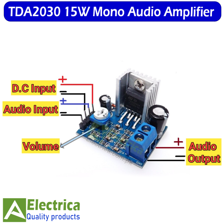 TDA2030%20TDA2030A%2015W%20Mono%20Audio%20Amplifier%20Board%20Module%20By%20Electrica%20-%20Image%202