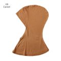 Muslim Inner Cap Hijab For Women Solid Underscarf Hijab Undercap Scarf Turban Hat Islamic Muslim Hijabs Ready To Wear Headcover. 