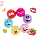 Smiley Emoji Fruity Flavor Hydrating & Moisturizing Lip Balm - 2PCS. 
