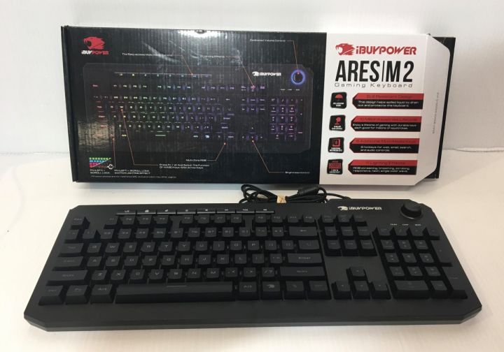 iBUYPOWER ARES/M2 Membrane Gaming Keyboard (NEW) (IBP-ARES M2 KB)