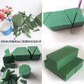 [High Quality] New high-density flower mud block dried flower mud rose flower mud flower arrangement basket bouquet flower shop flowers absorbent sponge flower shop decoration. 