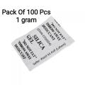 Desiccant Silica Gel 100Pcs 1gm. 