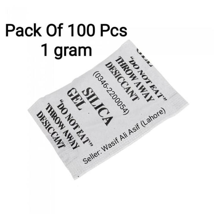 Desiccant Silica Gel 100Pcs 1gm
