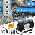Dual 2 Cylinder Heavy Duty Double Air Compressor Or Car Inflator 628 4x4. 
