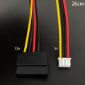 PH 2.0mm 4Pin Small Type To 15Pin HDD SATA Power Supply Cable Cord 20AWG Wire For Industrial All-in-one HD Mini 5V 12V Lonni. 