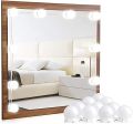 Vanity Mirror Lights Kit,LED Lights for Mirror with Dimmer and USB Phone Charger,LED Makeup Mirror Lights Kit Hollywood Style Lighting Fixture Strip for Bathroom Dressing Room Vanity Table. 