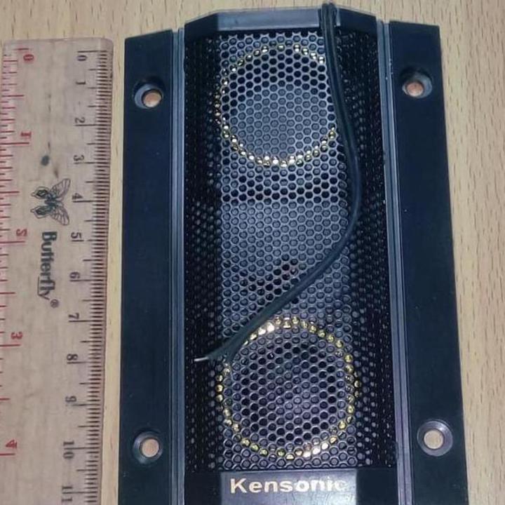 Pack of 2 - Kensonic Flatron High Efficiency Flat Tweeter 100 watt Tweeter Pair