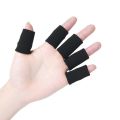 10 PCs Elastic Finger Sleeves Sport Support Brace Thumb Protector For Basketball - intl. 