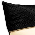Relaxsit Quilted Leather Decorative Throw Pillow Cushions Modern Solid indoor or Outdoor use Cushion Luxury Pillow cases for Couch Sofa  throw pillows Bed or Car - 16x16 Inches. 