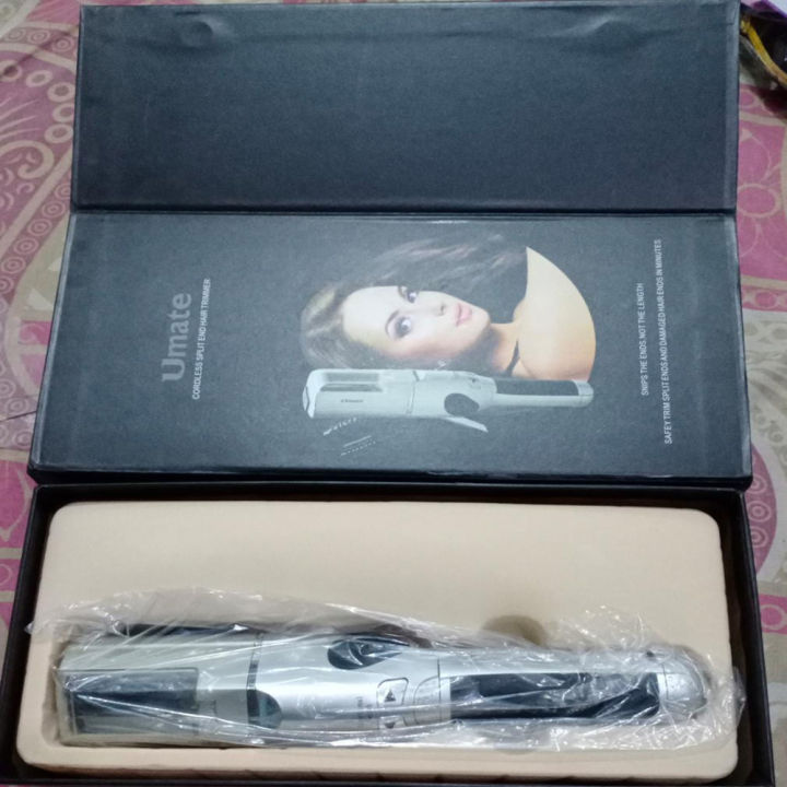 Cordless Split End Hair Trimmer With Split Ender Pro