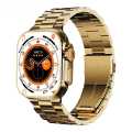 Latest Ultra 9 Max Smartwatch  Golden Edition  Bluetooth Calling Smart Watch  2.15" Infinity Display. 