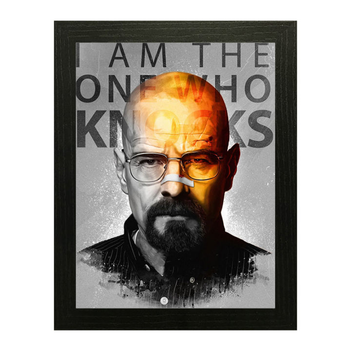 Breaking Bad Themed TV Show Wall Art Frame For Office and Home Decor - OFD468